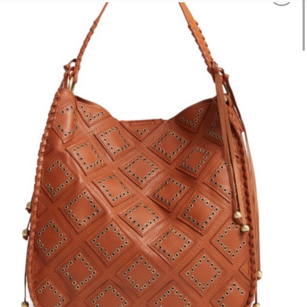 Skylar faux leather hobo bag